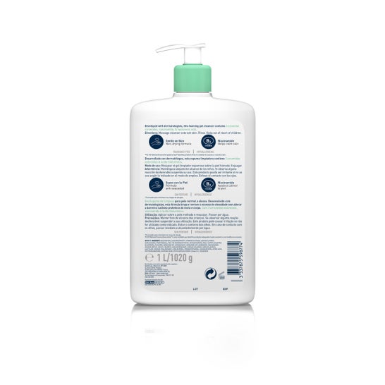 CeraVe Gel Limpiador Espumoso 1L