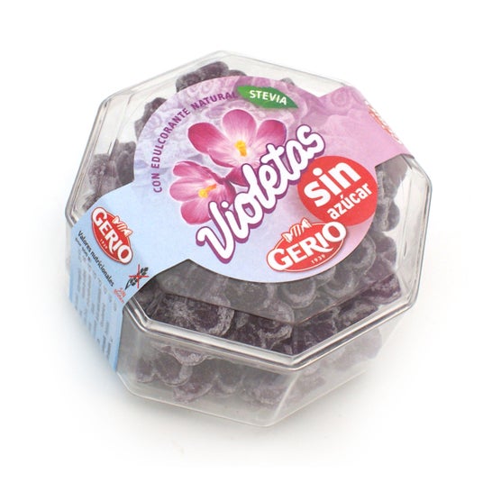 Gerio Caramelo Violetas sin Azúcar 100g