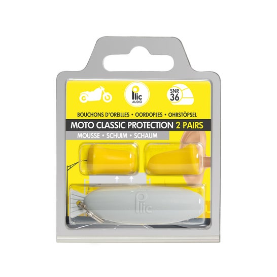 Plic Audio Tapones Moto Classic Protection 3uds
