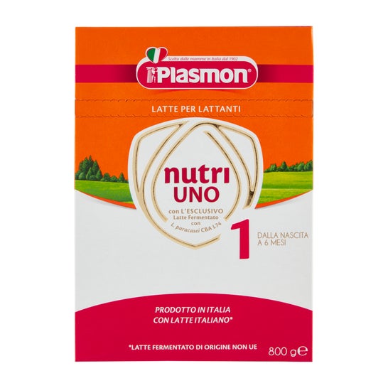 Plasmon Nutri Uno 1 Latte Polvere 800g