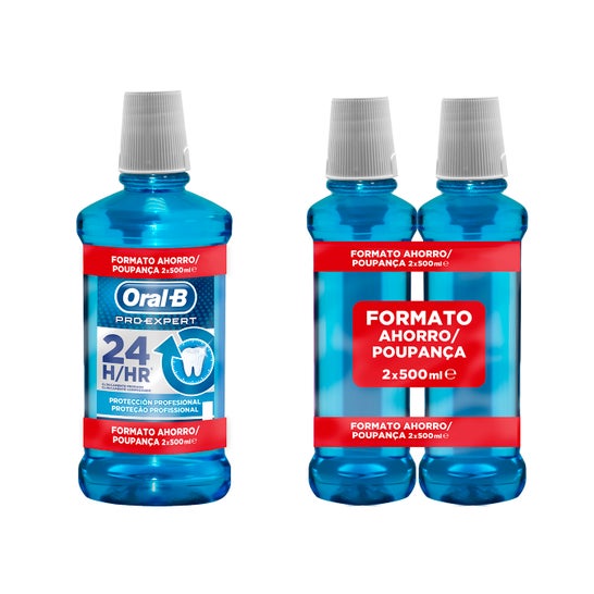 Oral-B Colutorio Pro Expert Protección Profesion Pactionk 2x500ml