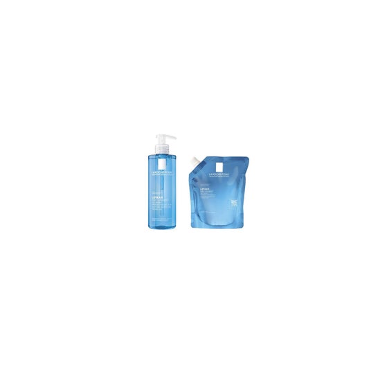 La Roche Posay Lipikar Pack Gel Lavante 400ml + Recarga 400ml