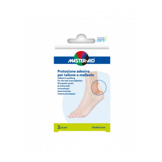 Master-Aid Foot Care Protezione Adesiva Tallone Malleolo 1 Unità