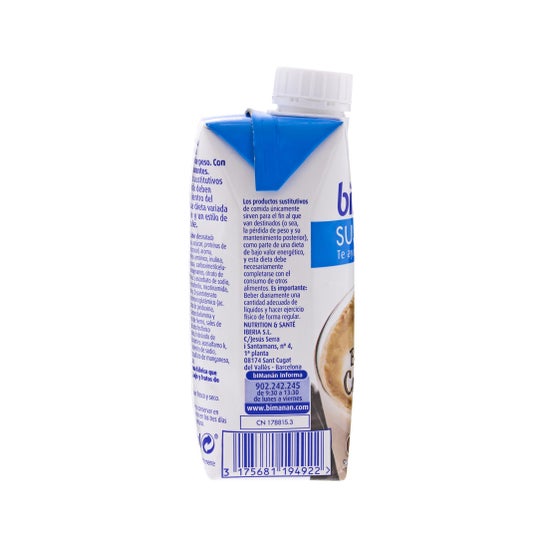 BiManán® Sustitutive milkky coffee flavour shake 330ml
