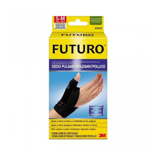 Futuro™ 3M schwarzes Daumenarmband T-S/M 1 Stück