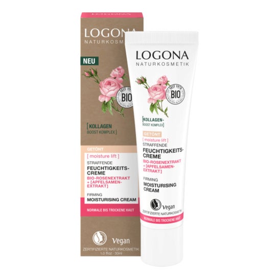 Logona Crema Color Reafirmante Rosas Semillas Manzana Bio 30ml