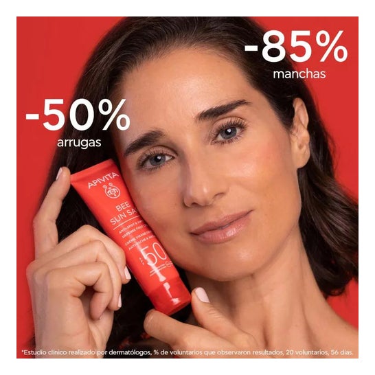 Apivita Bee Sun Safe Crema Antiedad Antimanchas SPF50 50ml Apivita Bee Sun Safe Crema Antiedad Antimanchas SPF50 50ml