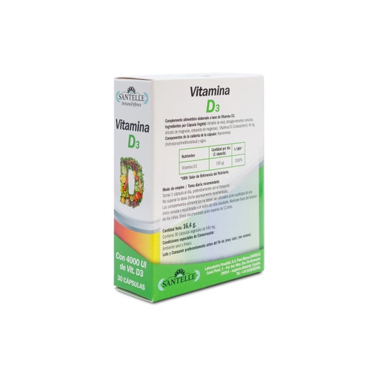 Santelle Vitamin D3 30caps