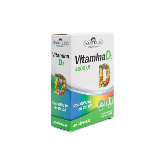 Santelle Vitamin D3 30caps