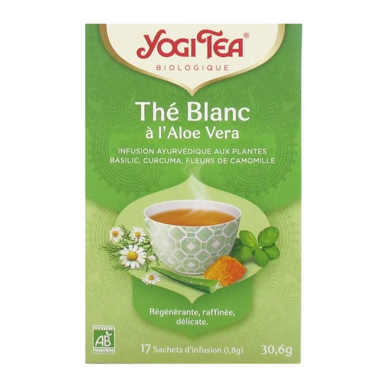 Yogi Tea Thé Blanc Aloe Vera 17uds