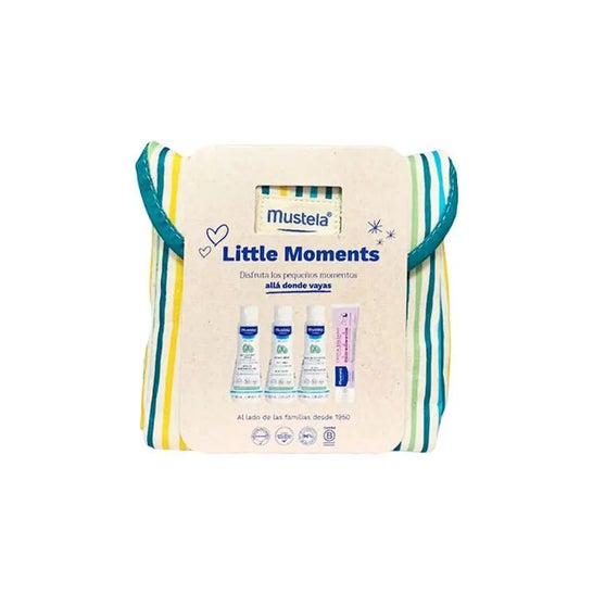 Mustela Pack Mochila Rayas Little Moments Mustela Pack Mochila Rayas Little Moments