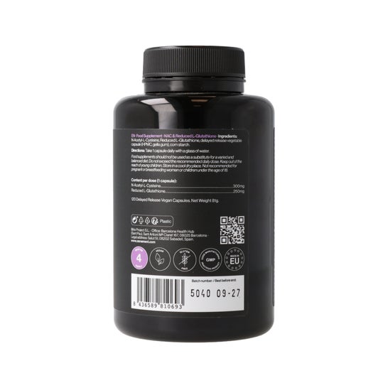 Zenement NAC y L-Glutatión Reducido 120vcaps