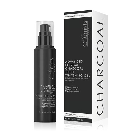 SkinChemists Gel Blanqueador de Dientes Advanced Extreme Charcoal 50ml PromoFarma