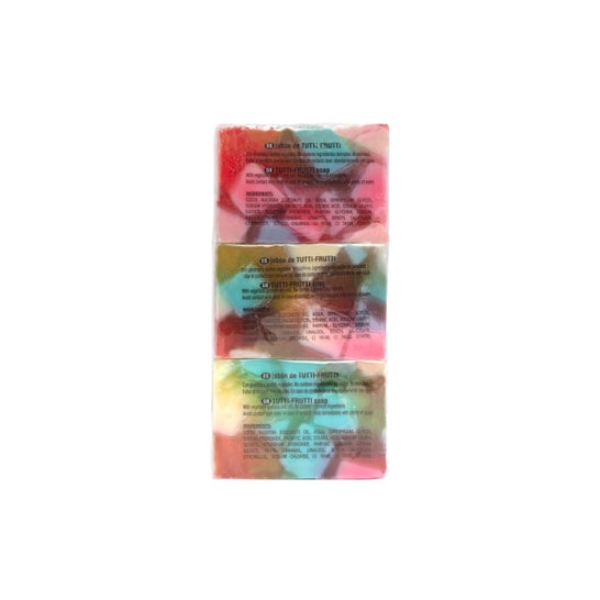 Lixoné Tutti-Frutti Jabón Glicerina Vegetal 3x125g
