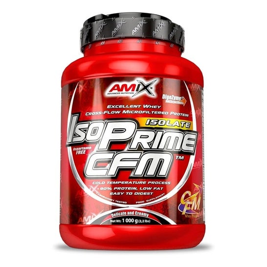 Amix IsoPrime CFM Isolate Cacahuete Chocolate Caramelo 1kg
