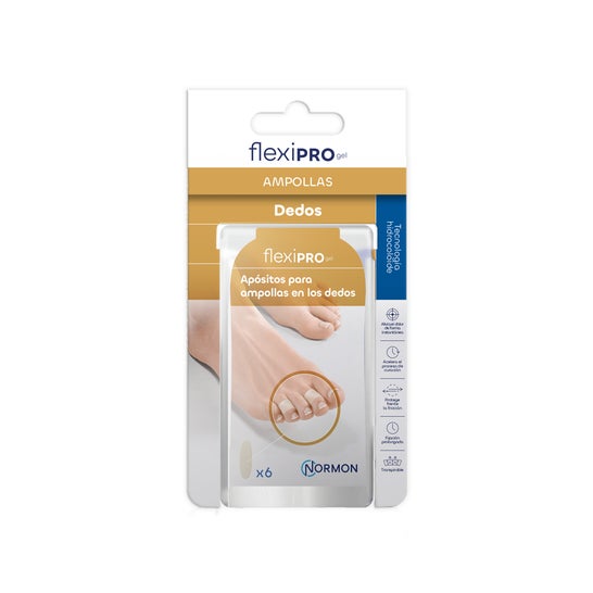 Normon Flexipro Blisterplaster til Fingre 6 stk
