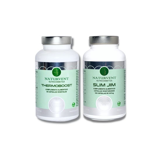 Naturvent Pack Quemagrasas Anticelulítico Thermoboost + Slim Jim