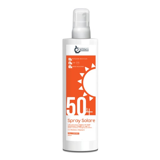 Farmacisti per la Ricerca Sun Spray Spf50+ Transparente 200ml