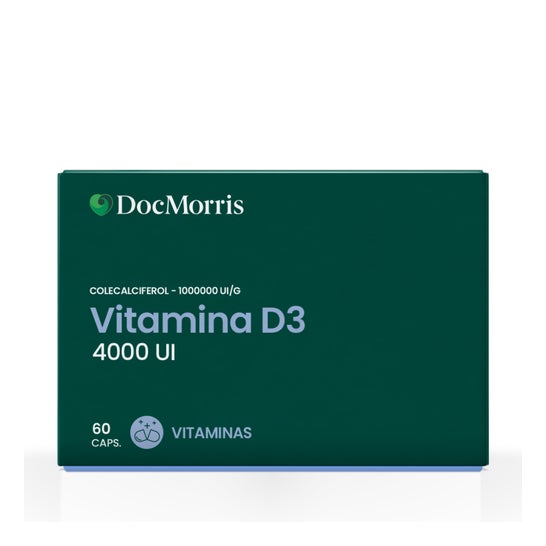 DocMorris Vitamina D3 4000Ui 60caps