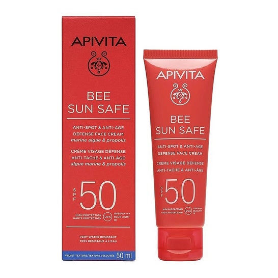 Apivita Bee Sun Safe Crema Antiedad Antimanchas Spf50 50ml