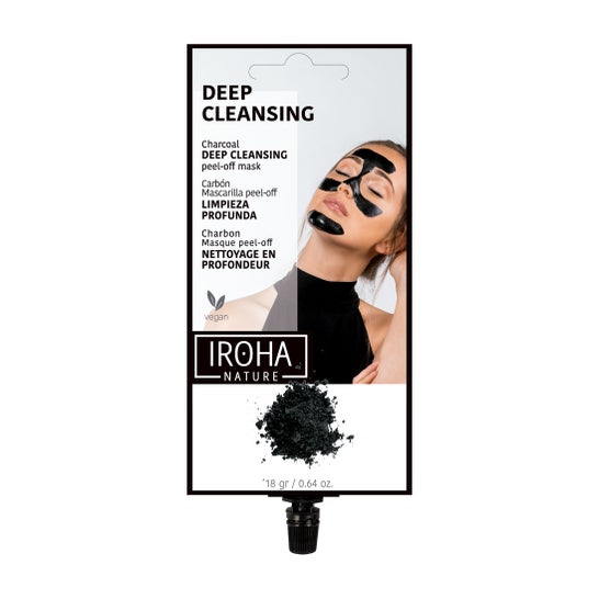 Iroha Nature Mascarilla Requilibrante e Hidratante Carbón 18g