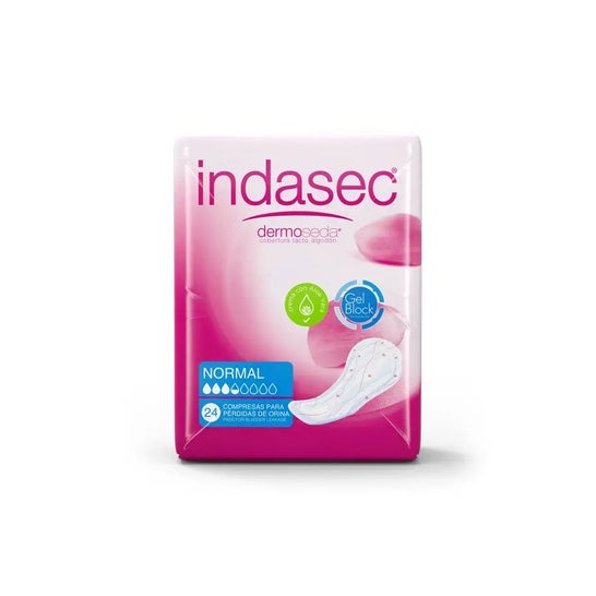 Indasec Normal Compress Lost Mild Bag 24 Compressors Indasec Normal Compress Lost Mild Bag 24 Compressors
