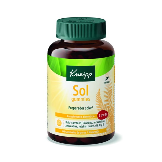 Kneipp Sol Preparador Solar 60 gummies
