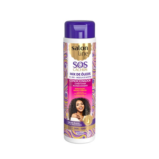 Salon Line SOS Cachos Mix de Óleos Condicionador 300ml
