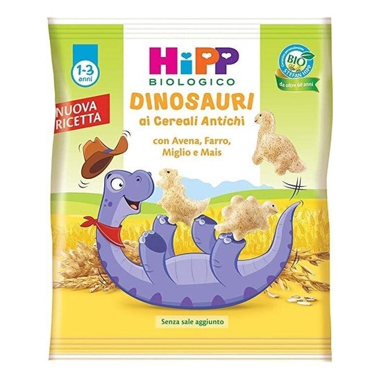 Hipp Dinosaurs Snack With Ancient Cereals 30g