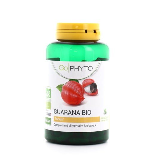 Go Phyto Guarana Organic 200 kapsler