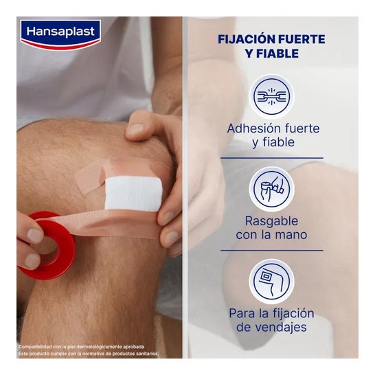 Hansaplast Classic fixeringspude 5mx2.5cm 1ud Hansaplast Classic fixeringspude 5mx2.5cm 1ud