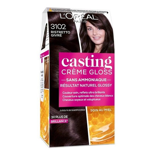 L'Oréal Kit Casting Crème Gloss Tinte 3102 Ristretto Givré