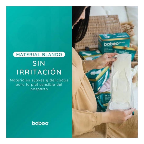 Baboo Compresa Maternidad Desechable Mediana 10uds Baboo Compresa Maternidad Desechable Mediana 10uds