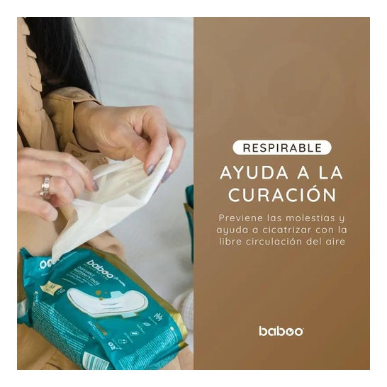 Baboo Compresa Maternidad Desechable Mediana 10uds Baboo Compresa Maternidad Desechable Mediana 10uds