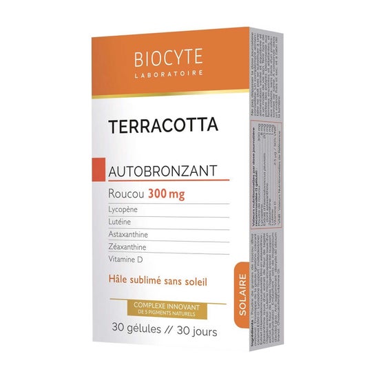Biocyte Terracotta Cocktail Autobronceador 30 comprimidos