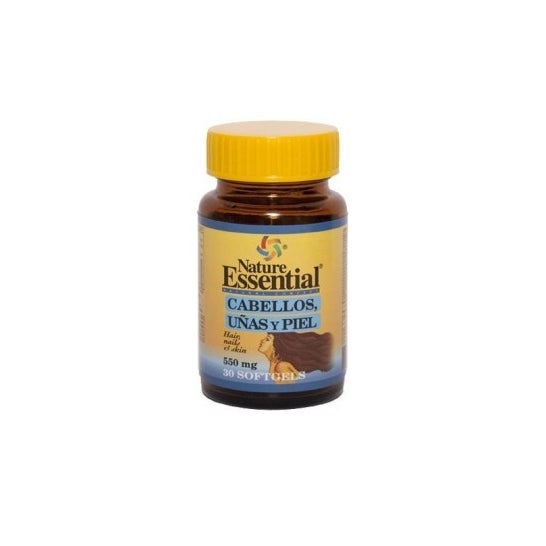 Nature Essential cabellos, uñas y piel 30 perlas