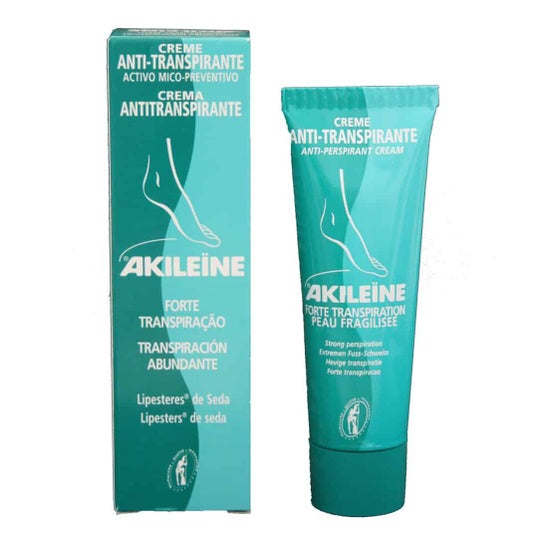 Akileine anti-transpirant crème 50ml