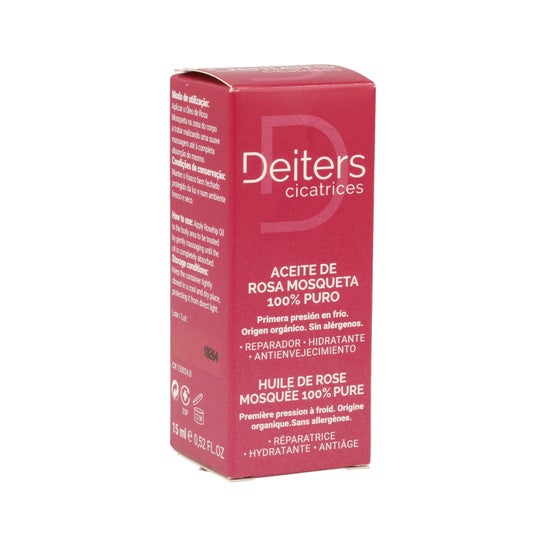Deiters aceite de rosa mosqueta 100% puro 15ml