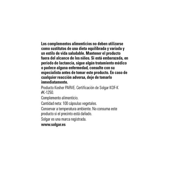 Solgar Colina 350 mg 100vcaps