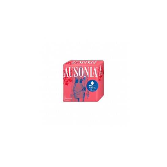 Ausonia® Air Dry Compresa Normal Alas 14 uds