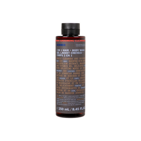 Korres Athenian Grooming 2 in1 Hair & Body Wash 250ml
