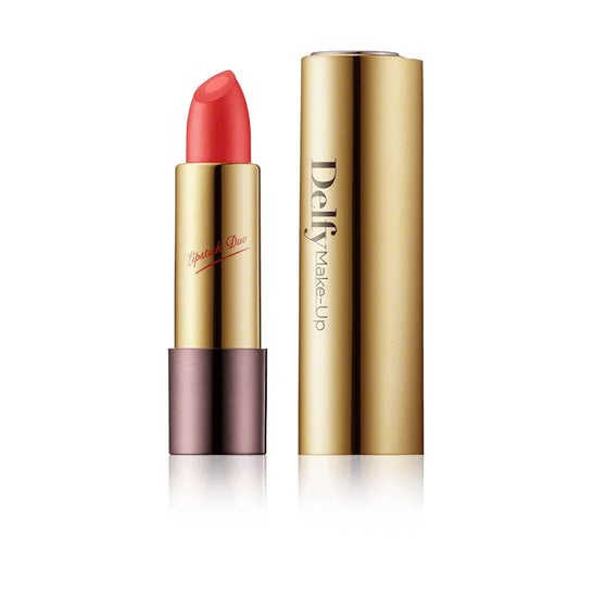 Delfy Lipstick Gold Duo Color Sangria 4g