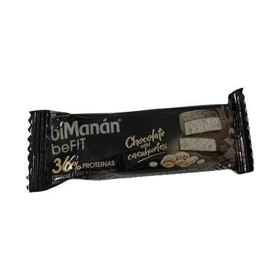 biManán Befit Barrita Chocolate con Cacahuetes 27g