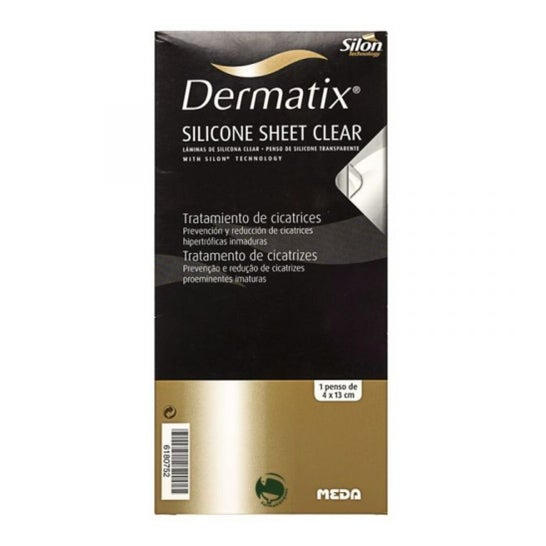 Dermatix Penso Silicone Transparente 4x13cm 1 Unidade