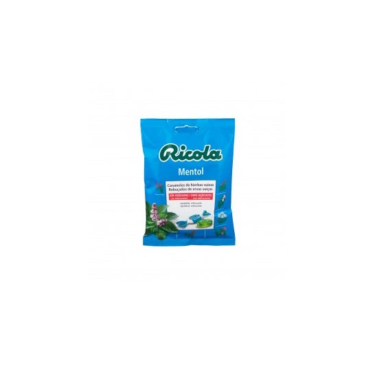 Ricola mentol caramelos sin azúcar 70 g
