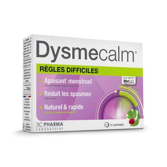 3 DysmeCalm Chnes Reglas Difíciles 15 tabletas