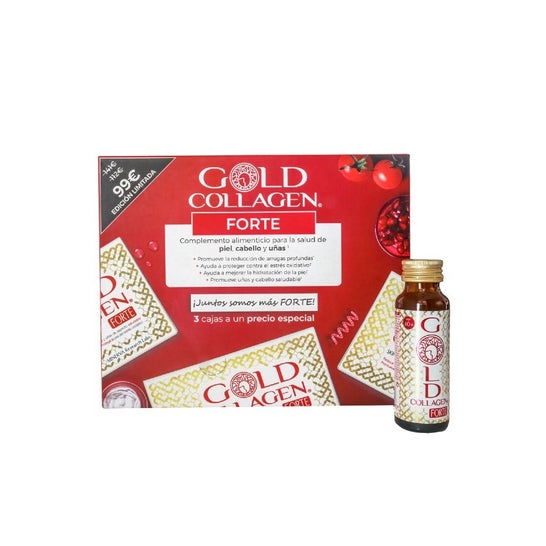 Gold Collageen Forte Pack Behandeling 30 flesjes