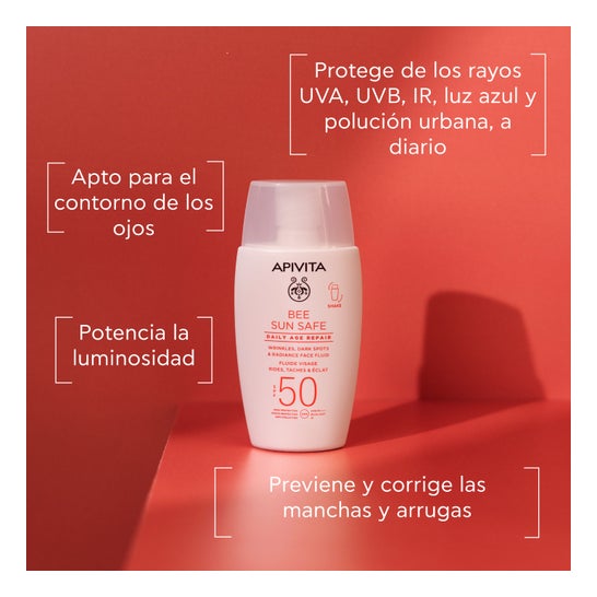 Apivita Bee Sun Safe Daily Age Repair Spf50 50 ml
