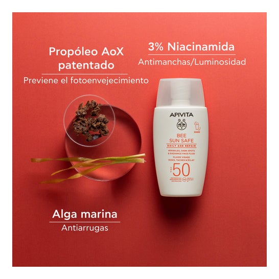 Apivita Bee Sun Safe Daily Age Repair Spf50 50 ml
