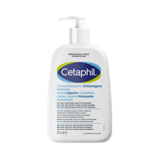 Cetaphil Crema Espuma Limpiadora 473ml